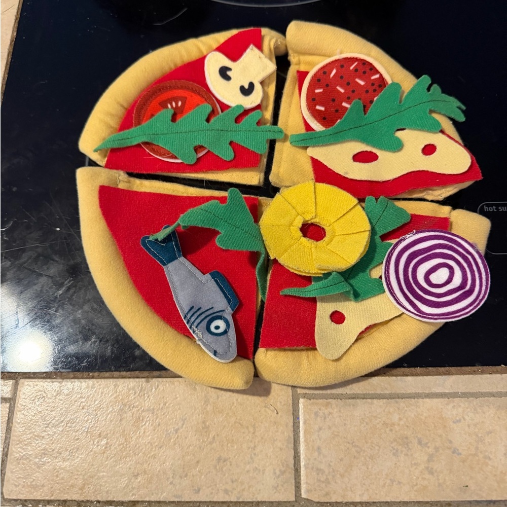Colorful Pizza Playset for Kids